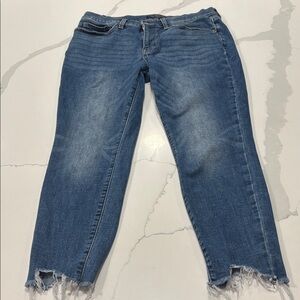 Lucky Brand Women's mid rise skinny Ava Ankle Blue Jeans size 10/30 10
